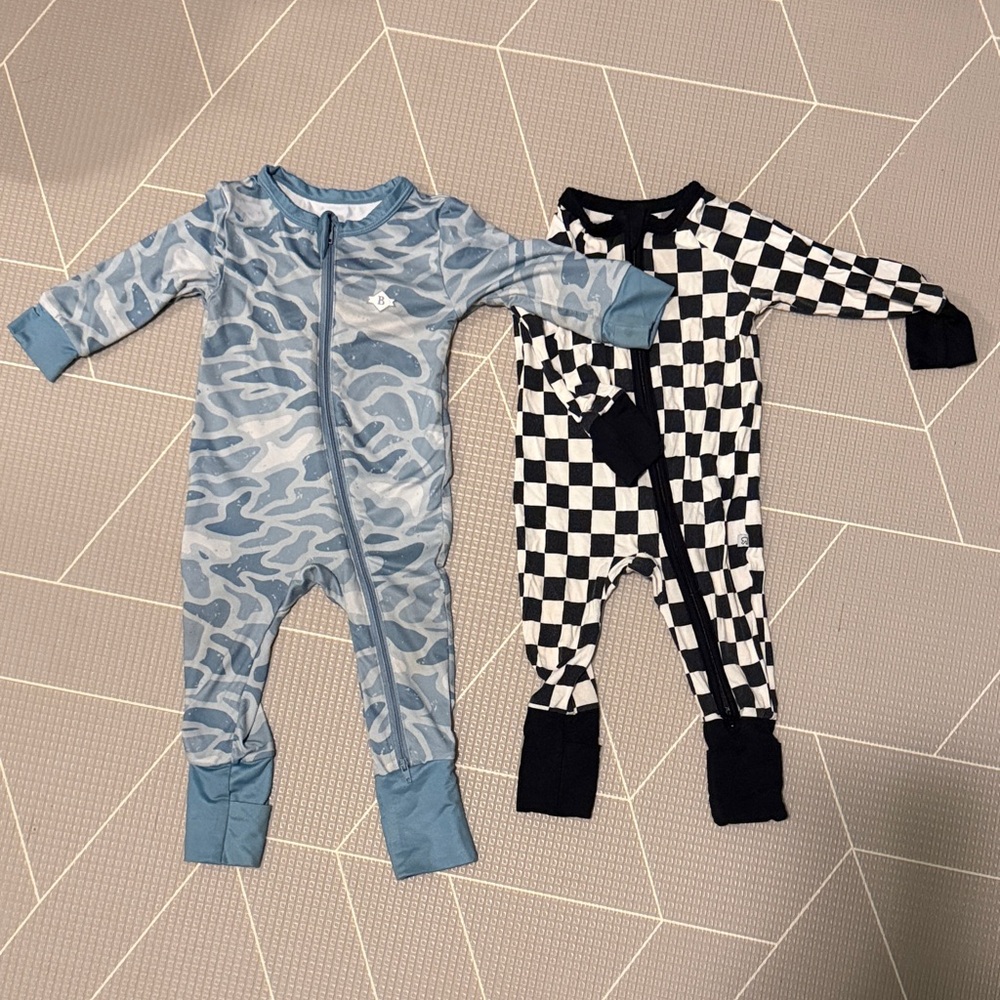 Burlebo and River Thread Babes double zips